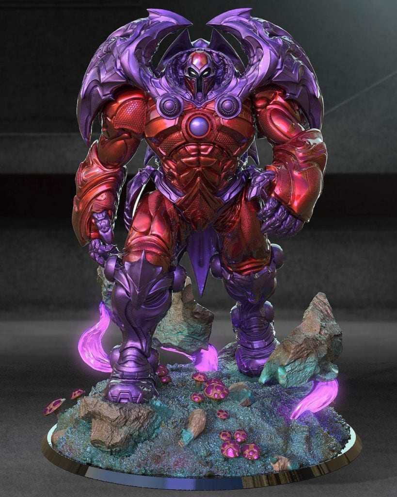 custom statue onslaught