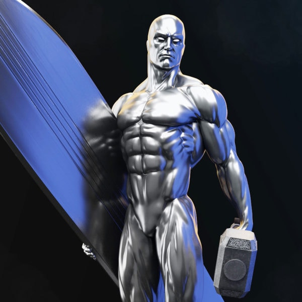 Silver Surfer 1/4 Preorder Deposit - Image 11