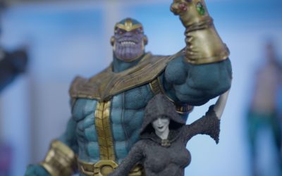 Thanos & Lady Death Diorama Custom Statue – Not XM Studios