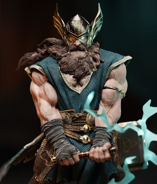 Odin 1/4 Scale Custom Statue