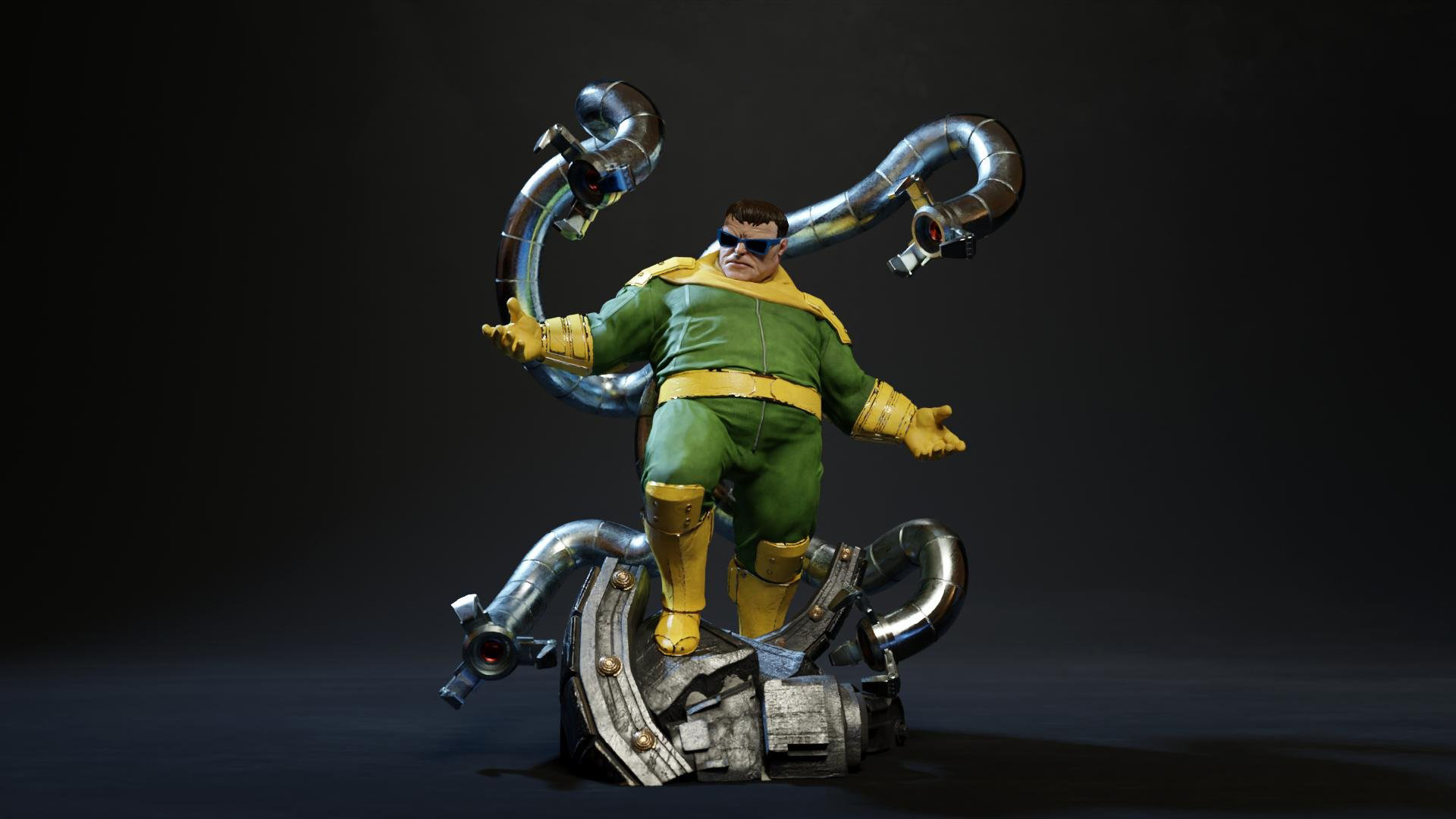 Doctor Octopus ( Dock Ock ) 1/4 Scale Statue - Spec Fiction Shop