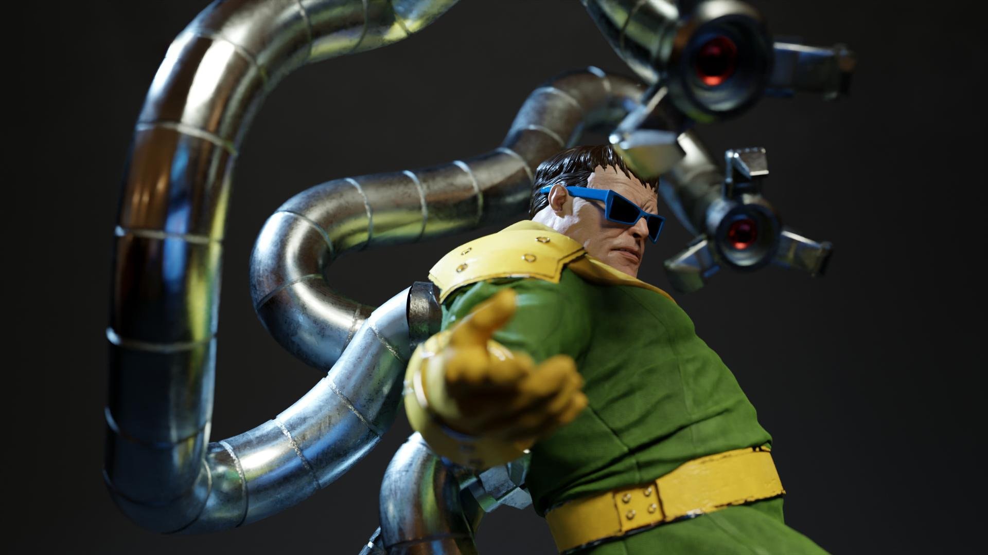 Doctor Octopus ( Dock Ock ) 1/4 Scale Statue - Spec Fiction Shop