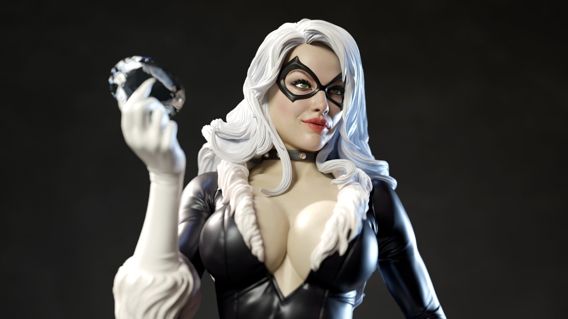 Blackcat 1/4 Scale Custom Statue