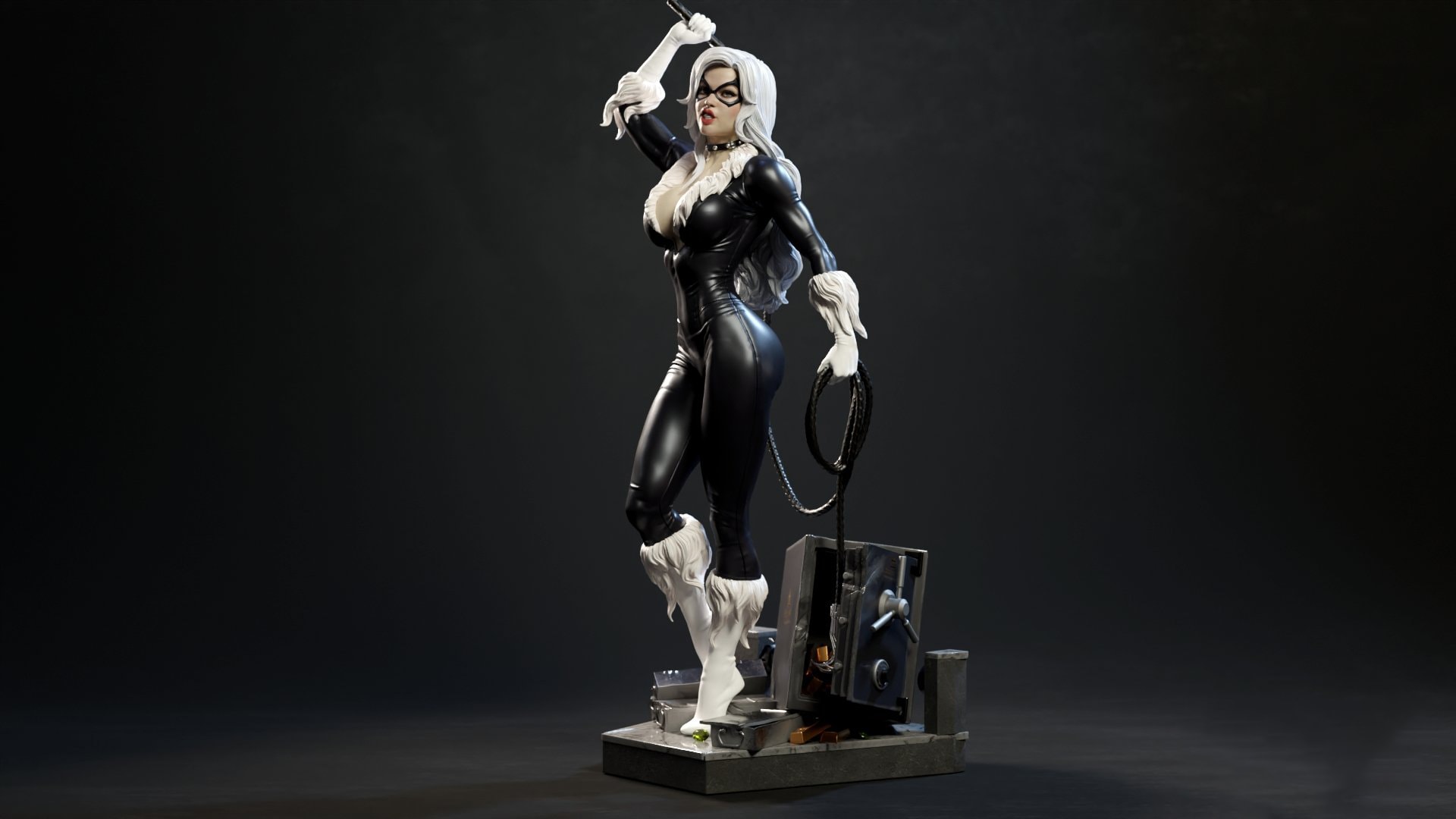 YGNN Studio Miraculous: Tales of Ladybug & Cat Noir Black Cat Statue