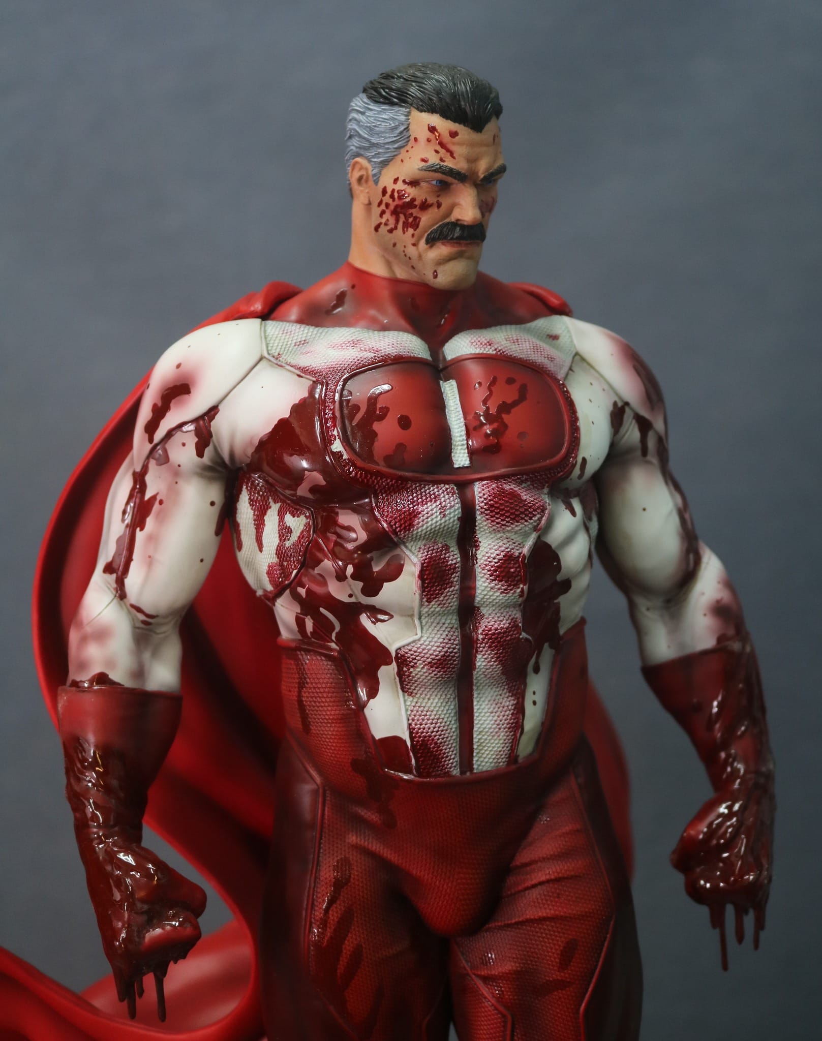 Omni-Man Custom Sculpted Figure. - STJuggernaut's Customs