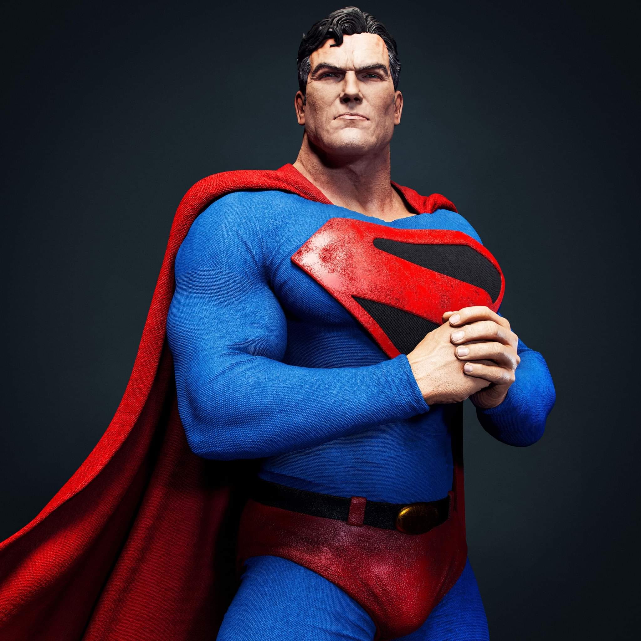 Alex Ross Superman 1/4 & 1/3 Scale Custom Statue - Unboxing Bros