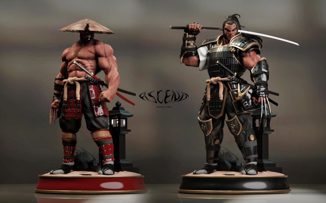 Samurai Wolverine 1/4 Scale Custom Statue