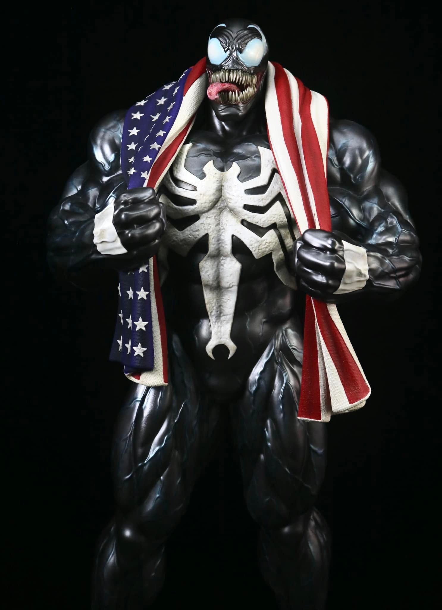 American Venom 1/4 Scale Custom Statue