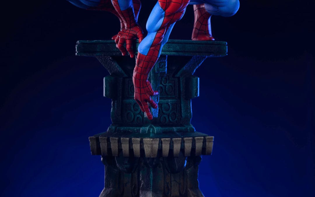 Spiderman 7 Portraits 1/4 Scale Custom Statue – Not Sideshow