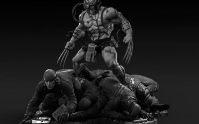 Weapon X 1/4 Scale Custom Statue