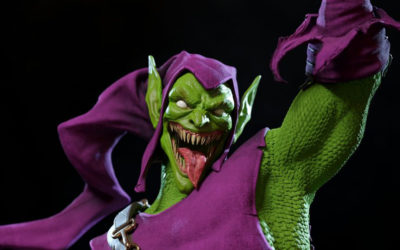 Green Goblin 1/4 Scale Custom Statue By Caleb Nefzen