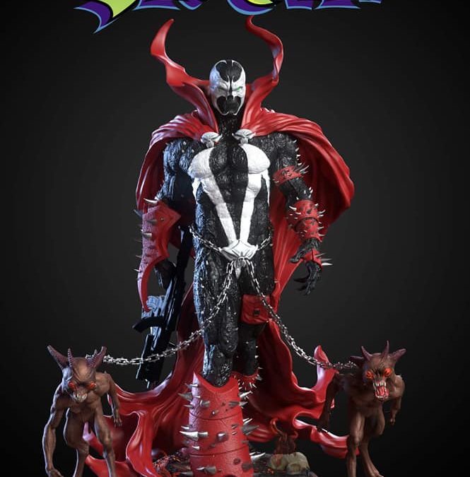 Spawn (kit only)  1/4 Scale Custom Statue