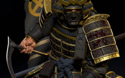 Samurai Wolverine BR 1/4 Scale Custom Statue