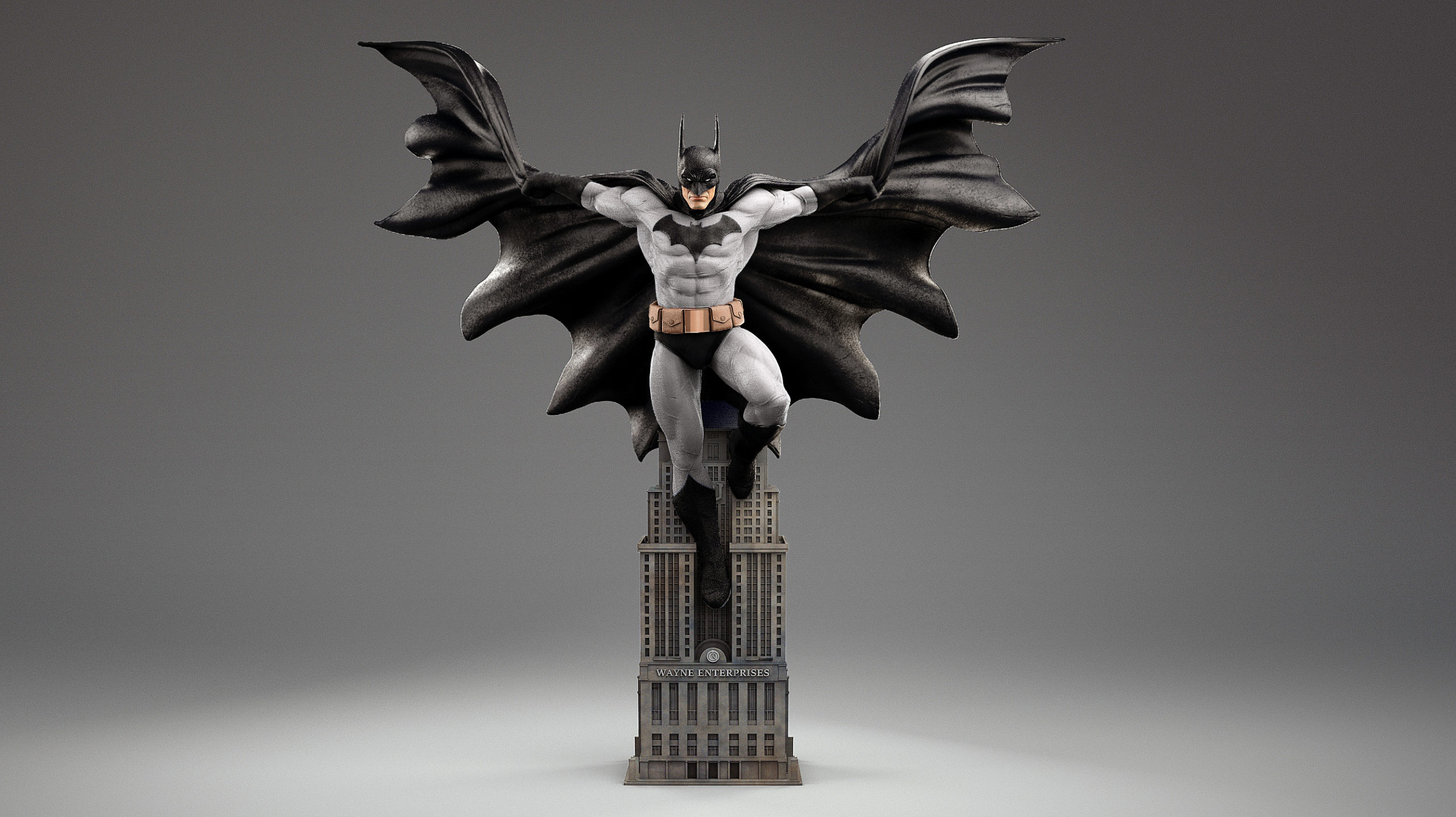 Batman 1/4 Scale Custom Statue – Not Sideshow