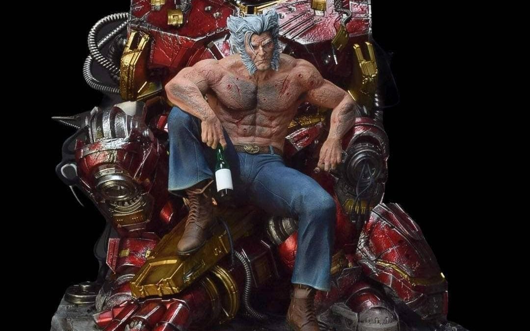 Logan on Throne 1/4 Scale Custom Statue