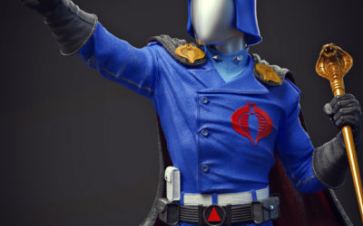 Cobra Commander 1/4 Scale Custom Statue