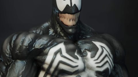 Museum Venom 1/4 Scale Custom Statue - Unboxing Bros