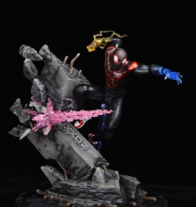 Miles Morales Spiderman 1/4 Scale Custom Statue