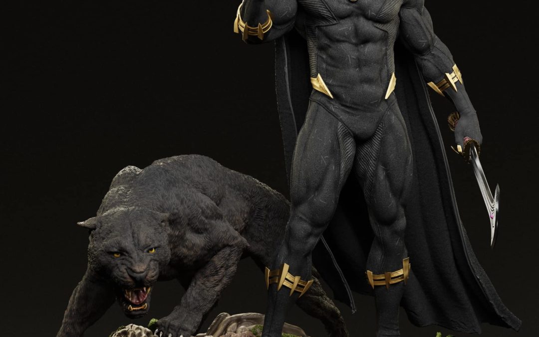 Black Panther 1/4 Scale Custom Statue