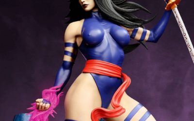 Psylocke VS Sentinel 1/4 Scale Custom Statue