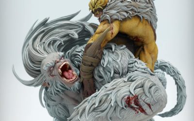 Sabretooth VS Wendigo 1/4 Scale Custom Statue