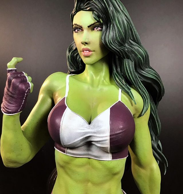 She Hulk Museum 1/4 Scale Custom Statue