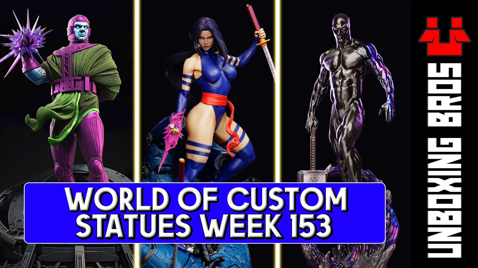 World of Custom Statues Episode 153 - Unboxing Bros