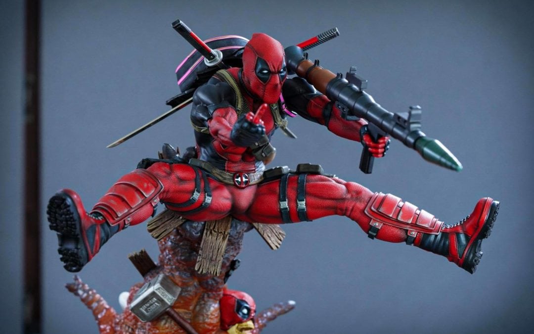 Deadpool Franco Carlesimo 1/4 Scale Custom Statue