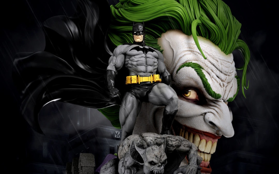 Batman x Joker 1/4 Scale Custom Statue