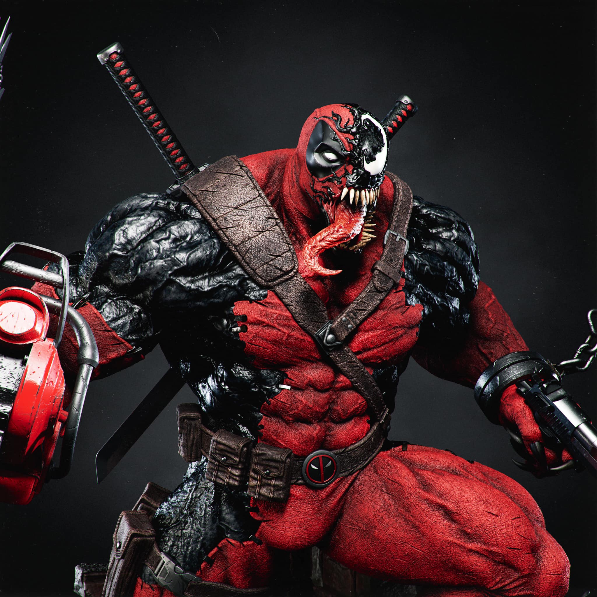 Venompool 1/4 Scale Custom Statue - Unboxing Bros