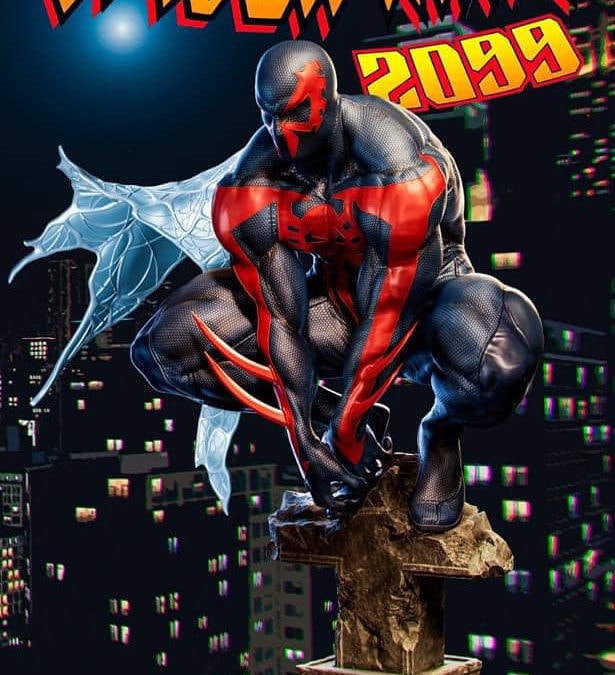 Spiderman 2099 1/4 Scale Custom Statue