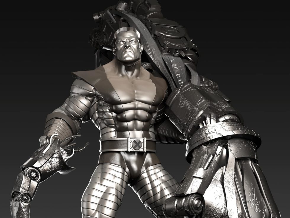 Colossus VS Sentinel 1/4 Scale Custom Statue - Unboxing Bros