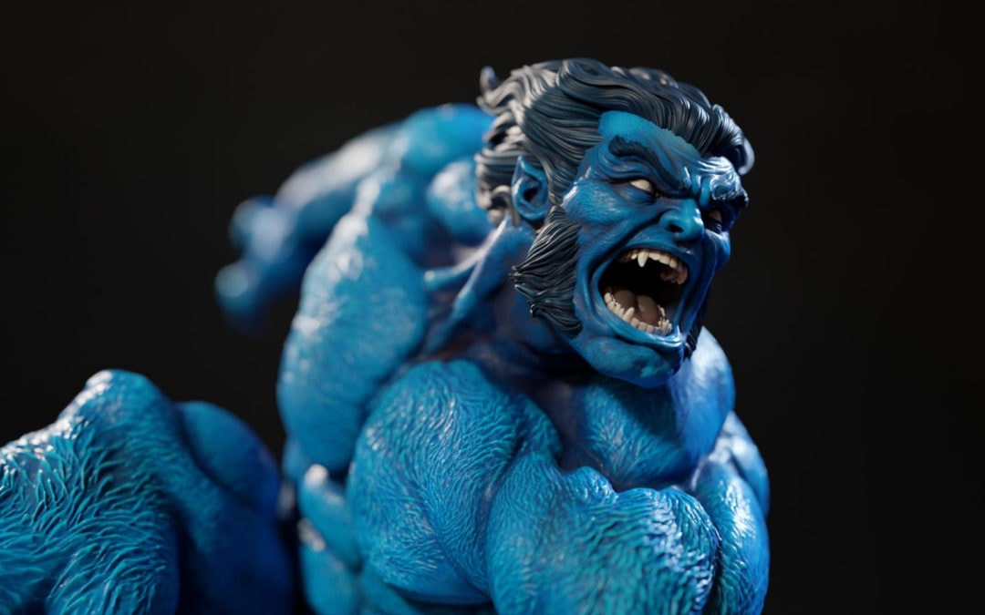 Beast 1/4 Scale Custom Statue