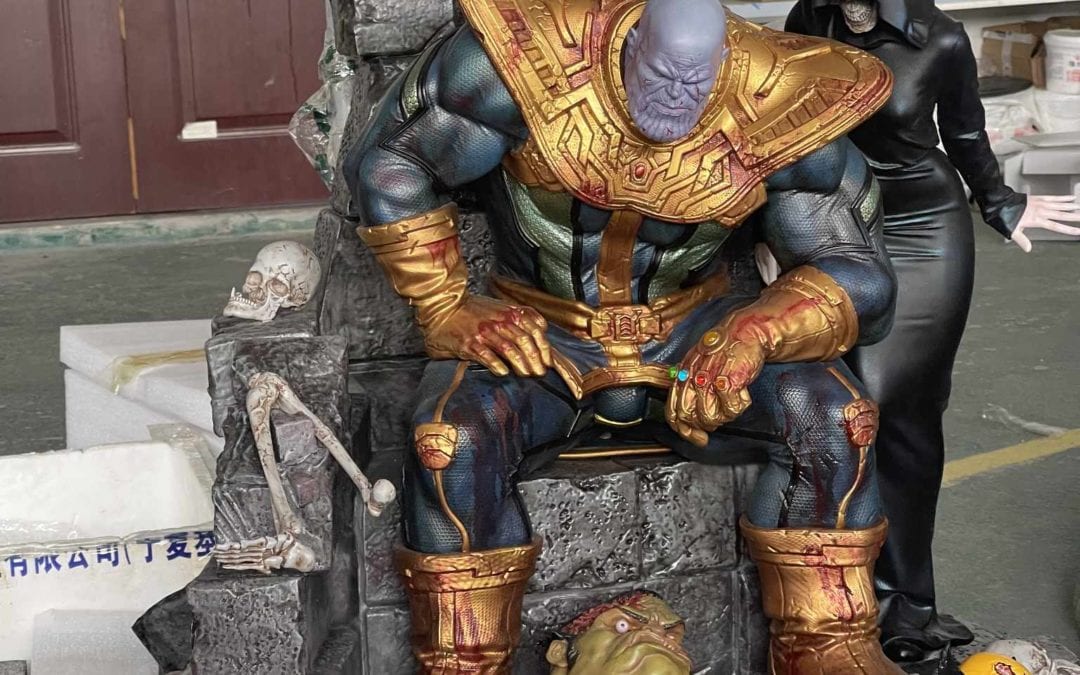 Thanos on Throne Diorama 1/4 Scale Custom Statue