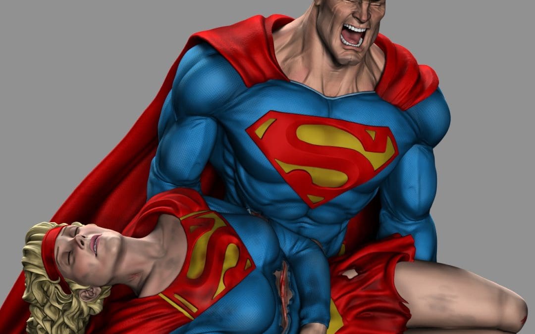 Superman Crisis on Infinite Earth 1/4 Custom Statue