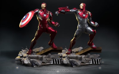 Ironman Mark 46 & 47 1/4 Scale Custom Statue