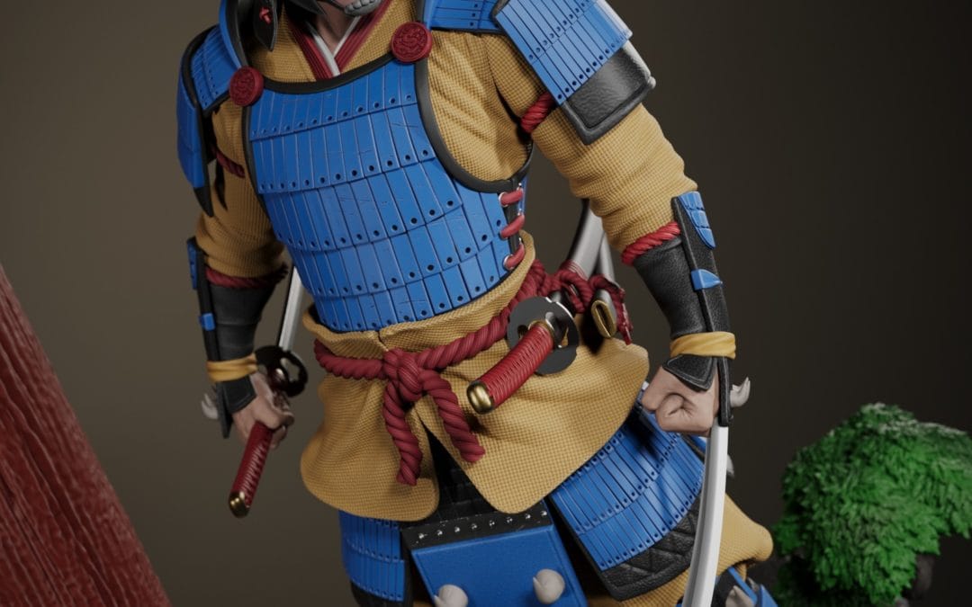 Samurai Wolverine (Dojo) 1/4 Scale Custom Statue