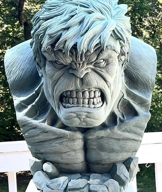 Hulk Life Size Bust