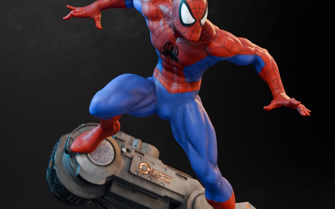 SpiderMan 1/4 Scale Custom Statue