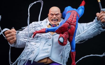 Spiderman vs Kingpin 1/4 Scale Custom Statue