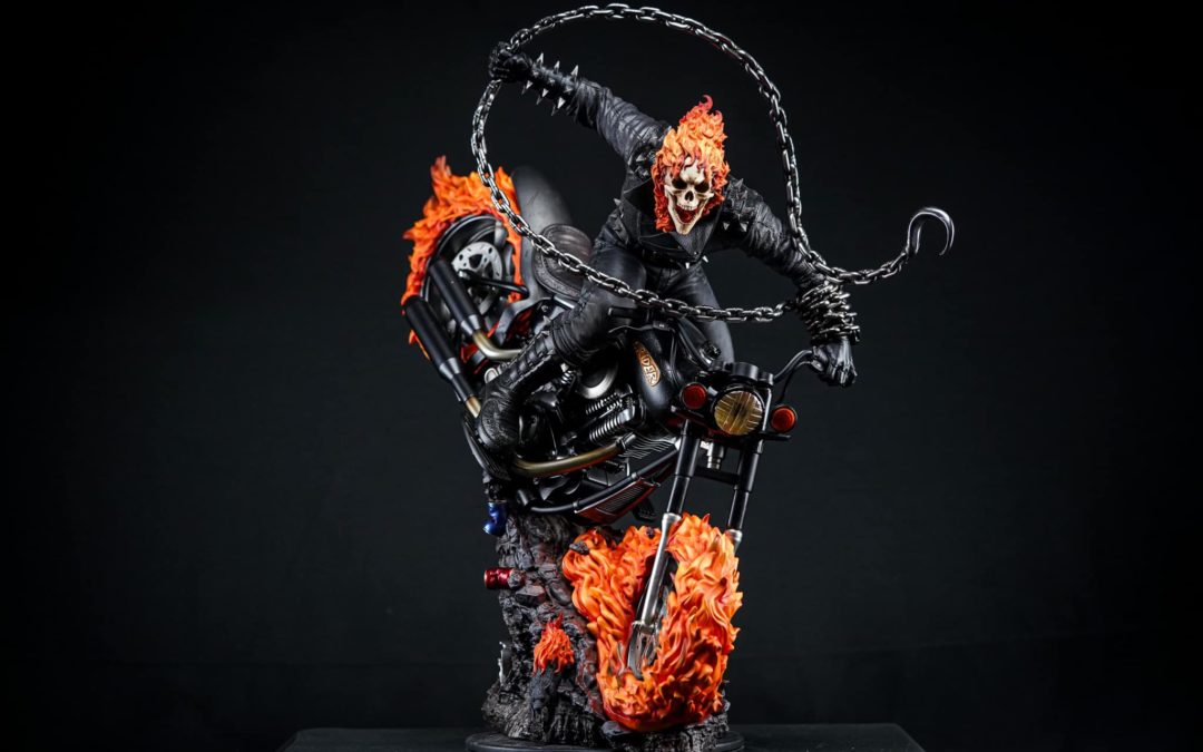 Ghost Rider Franco 1/4 Scale Custom Statue