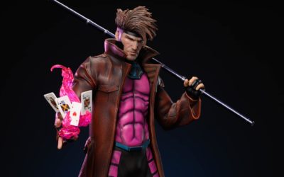 Gambit 1/4 Scale Custom Statue