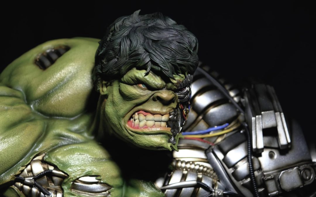 Cyborg Hulk 1/4 Scale Custom Statue (SOLDOUT)