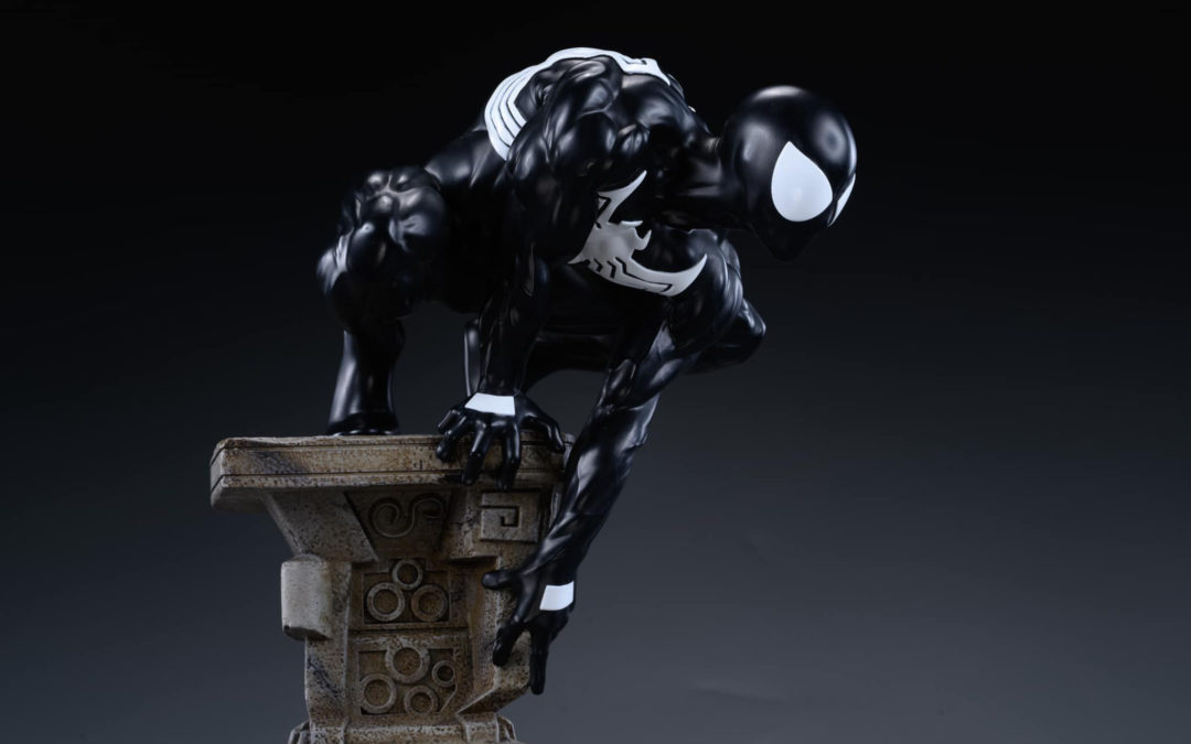 Symbiote SpiderMan 1/4 Scale Custom Statue