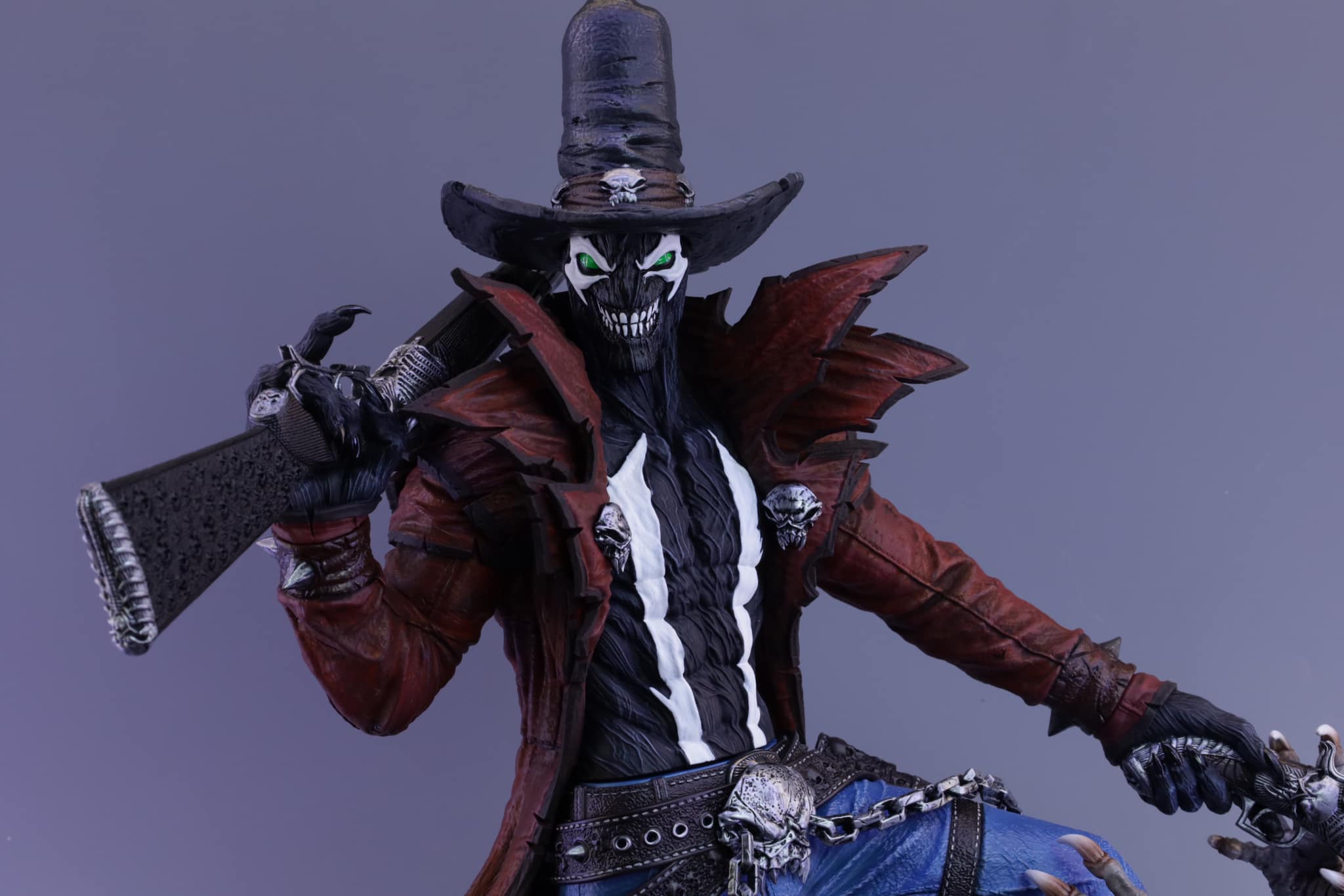 Gunslinger Spawn 1/4 Scale Custom Statue - Unboxing Bros