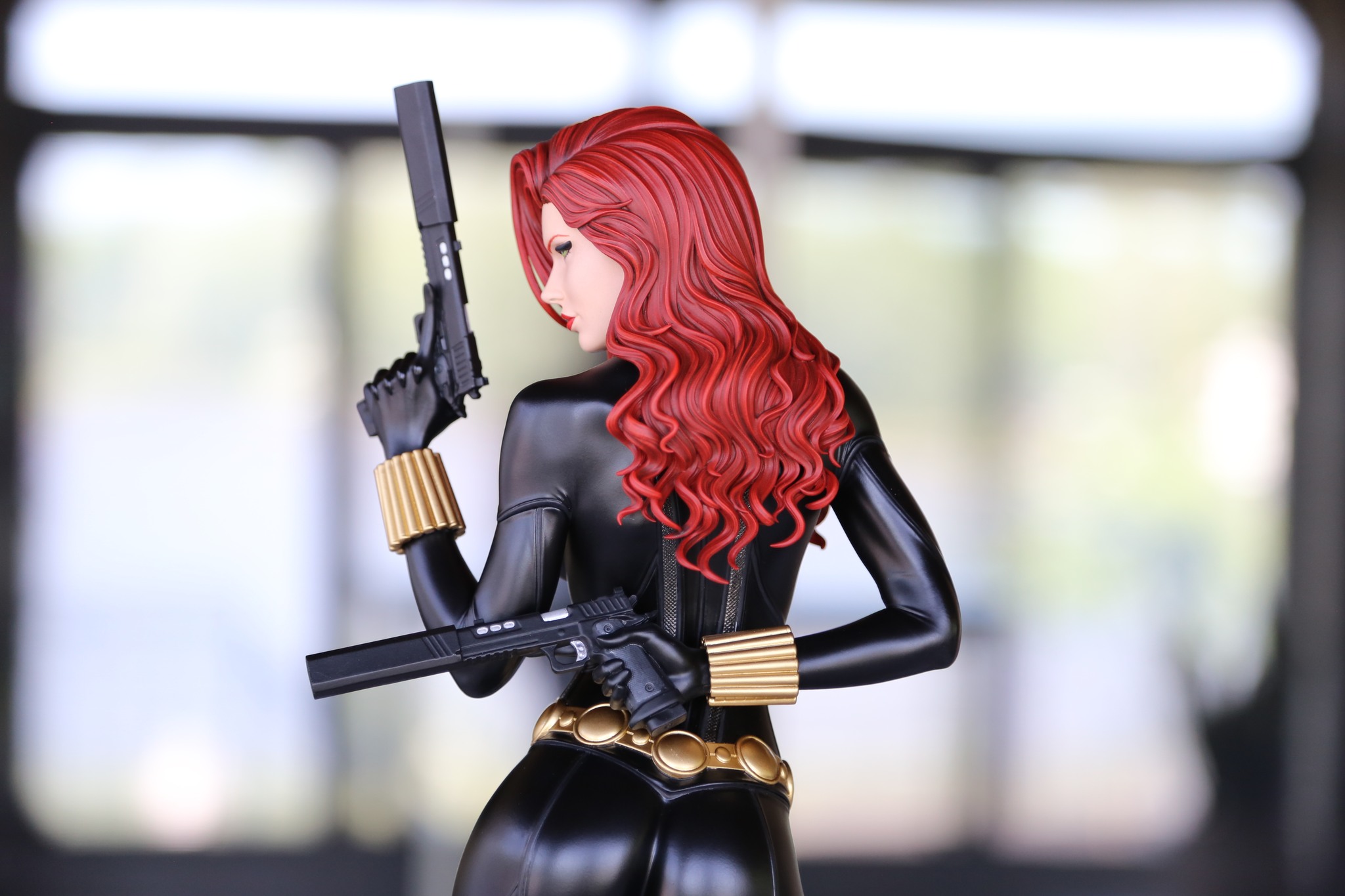 Black Widow 1/4 Scale Custom Statue (SOLDOUT) - Unboxing Bros