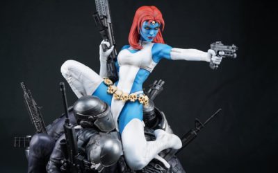 Mystique Diorama 1/4 Scale Custom Statue