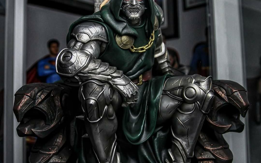 Doctor Doom on Throne 1/4 Scale Custom Statue