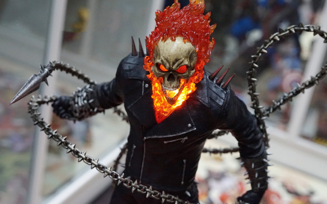 Ghost Rider 1/4 Scale Custom Statue