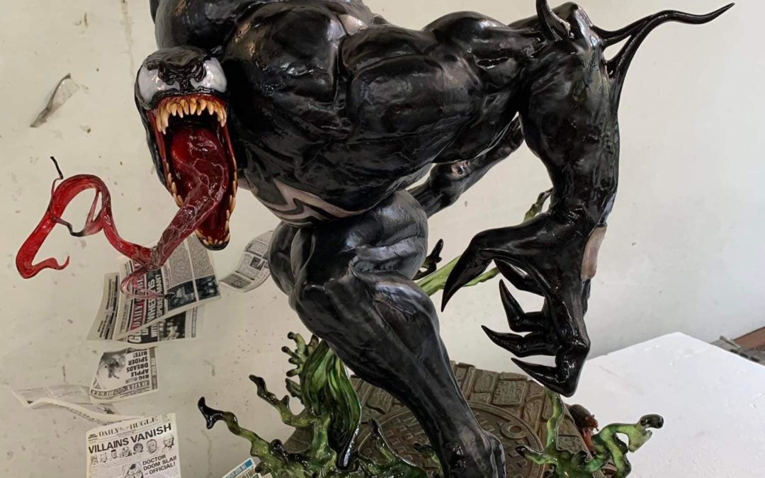 Venom 1/4 Scale Custom Statue